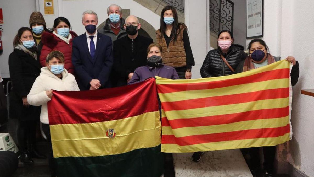 La trobada a Puigcerdà amb el cònsol de Bolívia