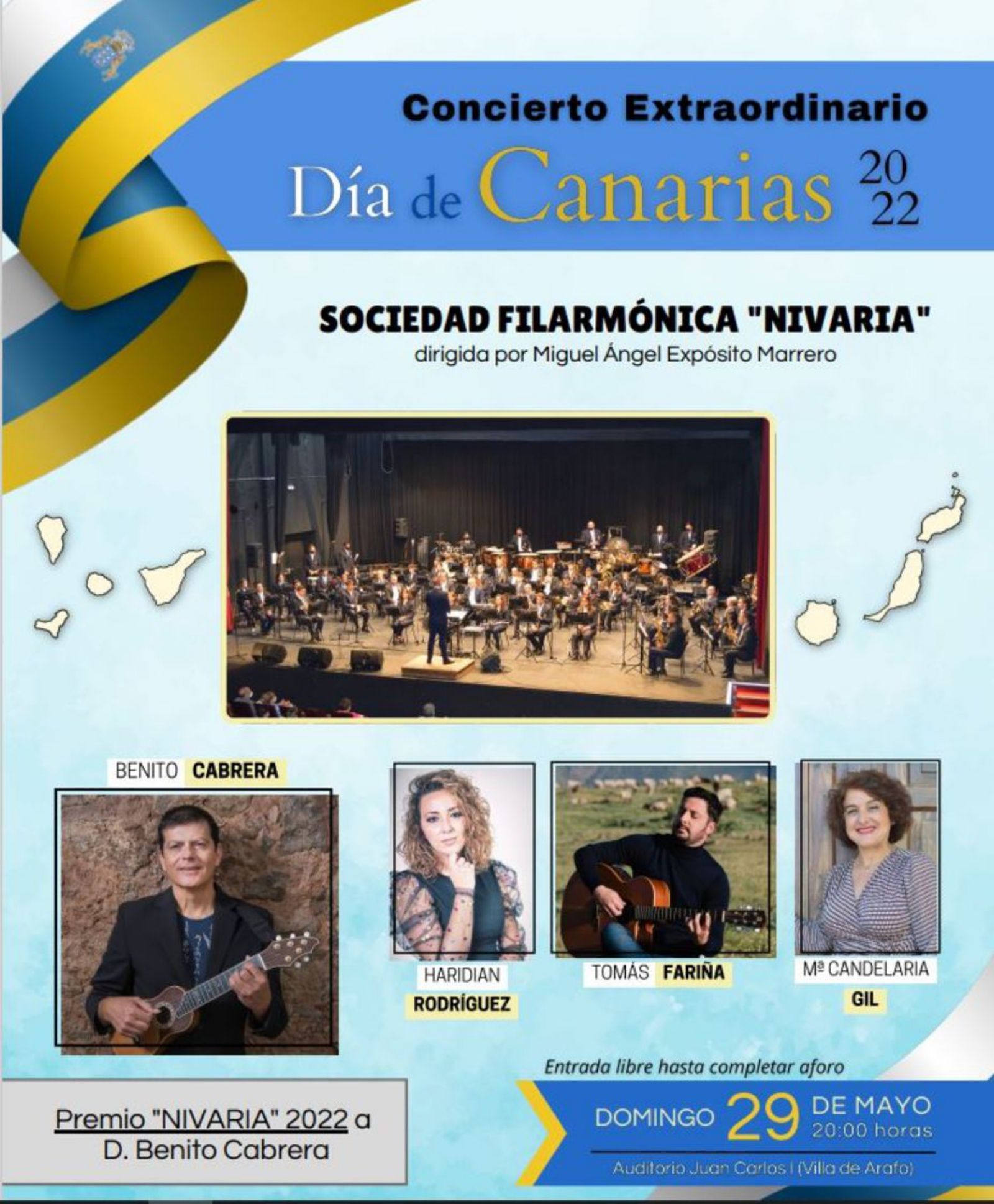 Benito Cabrera recibirá, el Día de Canarias, el primer Premio Nivaria 