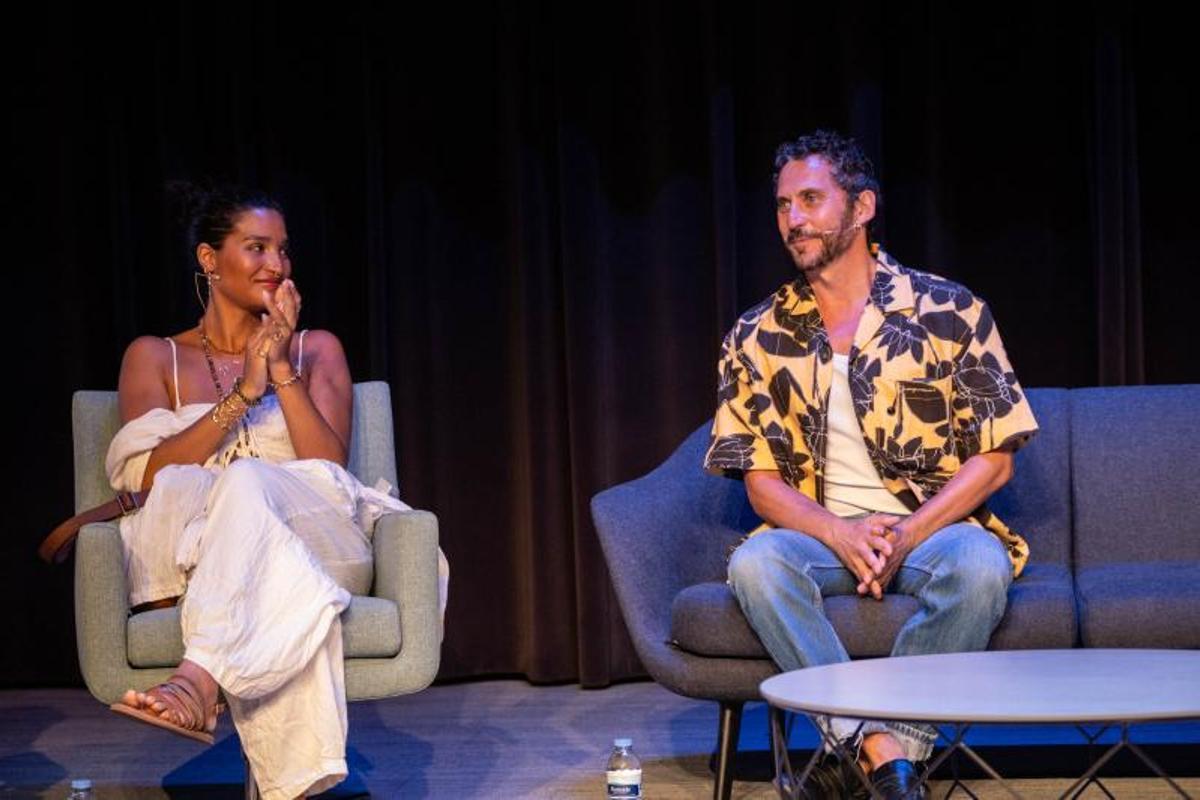 La actriz y modelo norteamericana Indya Moore y el actor español Paco León, entre los participantes. | | ANDRÉS GUTIÉRREZ
