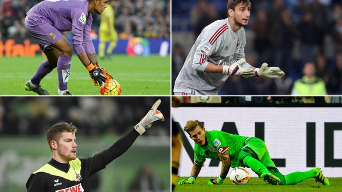 Aréola, Donnarumma, Horn y Karius despuntan cada vez más