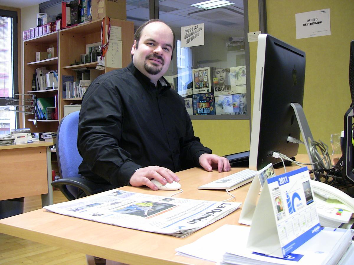 Marcus Fernández, webmaster da revista 'Código Cero' no ano 2011