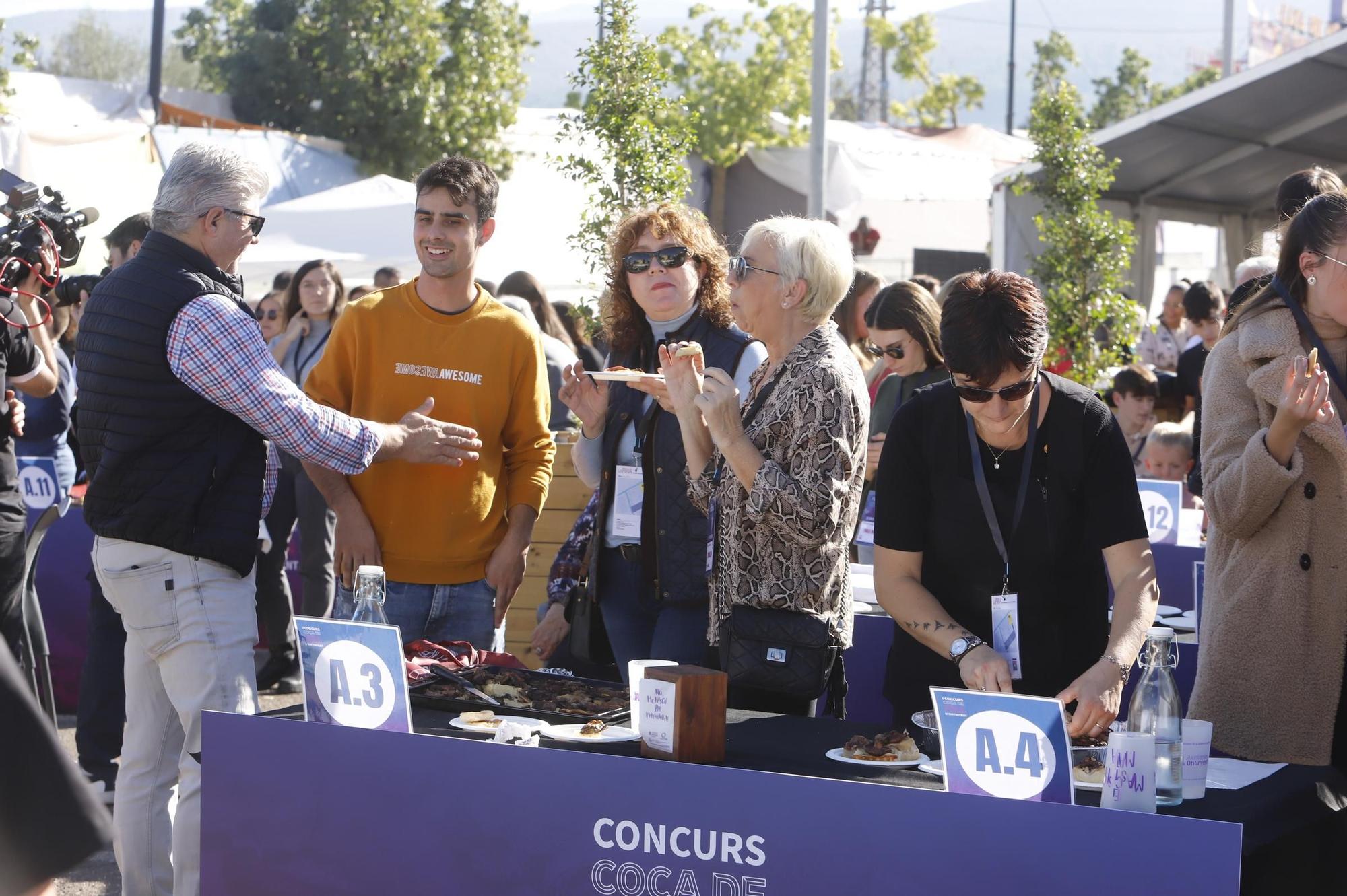 El primer concurso de 'Coca de Fira' de Ontinyent