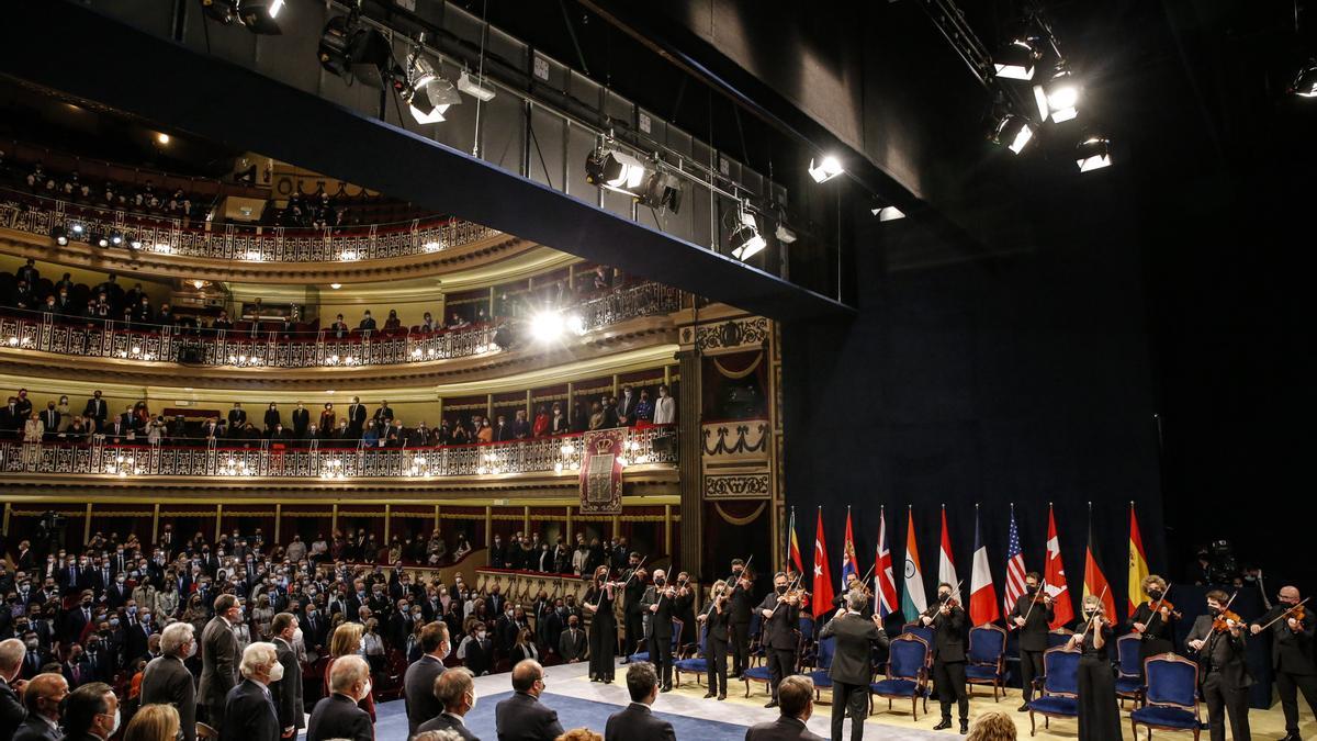 Galería: así ha sido la ceremonia de entrega de los Premios "Princesa de Asturias" en el Campoamor