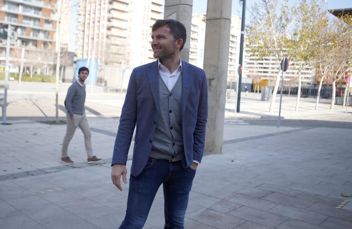 Lalo Arantegui a su llegada a La Romareda en su anterior etapa en la dirección deportiva.