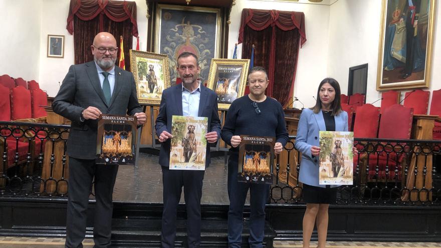 Dos imágenes de Francisco Alonso anunciarán el Domingo de Ramos y la Semana Santa de Elche 2023