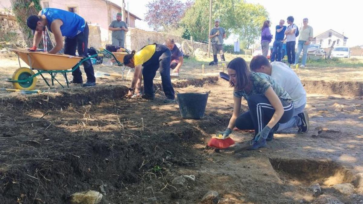 Excavación arqueológica de Lucus Asturum.