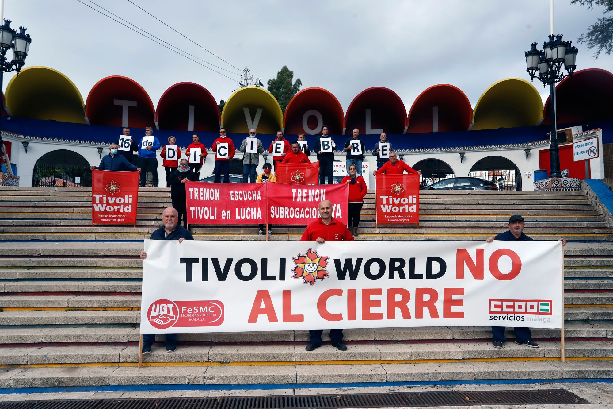 Instalaciones del parque de atracciones Tivoli World en Benalmádena