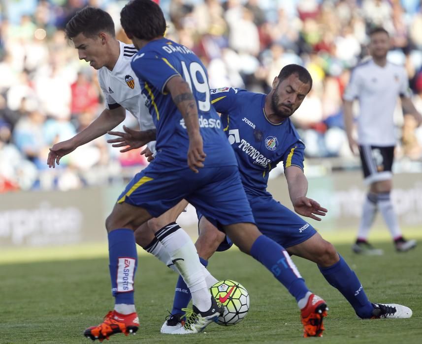 Las mejores imágenes del Getafe - Valencia