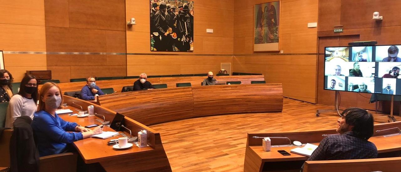 COMUNIDAD VALENCIANA.-Compromís defiende en las diputaciones una financiación justa de ayuntamientos y mancomunidades