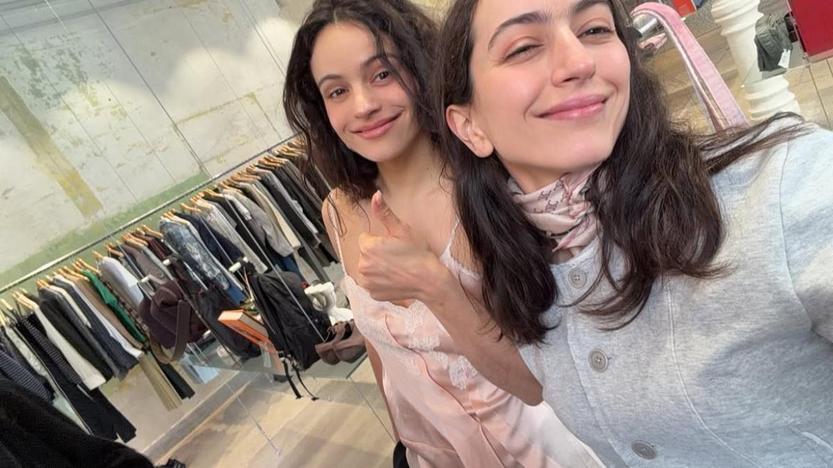 Rosalia y su hermana Pilar Vila