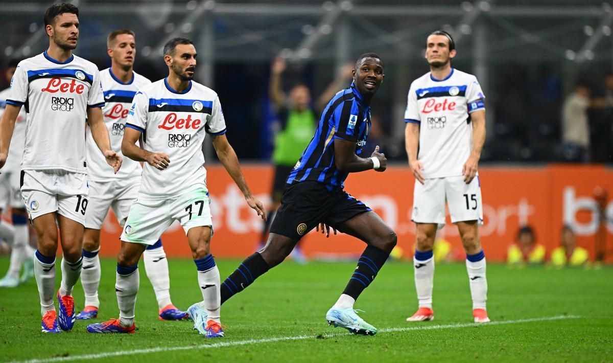 El Inter goleó al Atalanta