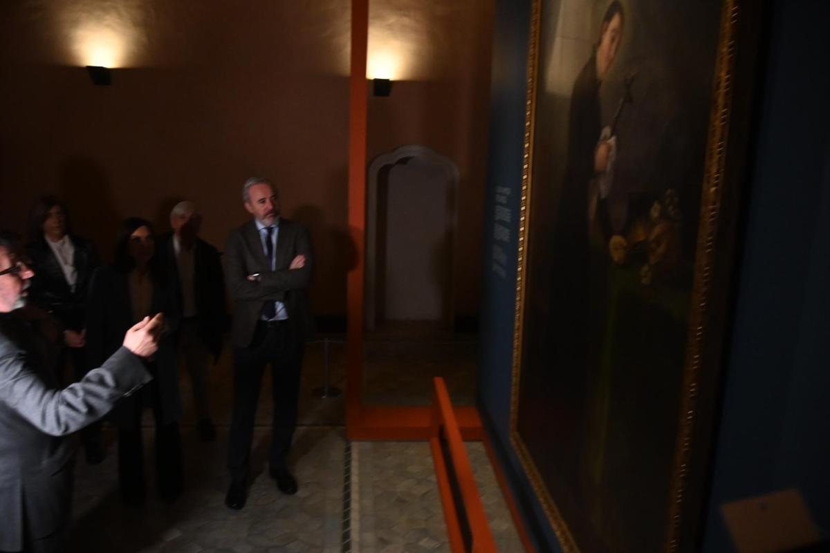 En imágenes | Las obras de Goya ya brillan en La Aljafería En imágenes | Las obras de Goya ya brillan en La Aljafería