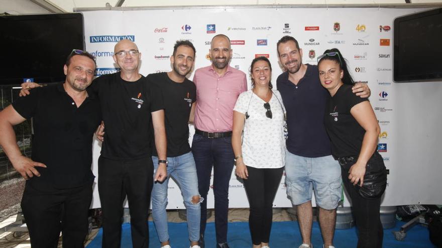 Hogueras 2018: El racó de Información TV, al completo durante la mascletà del 24 de junio