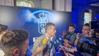 Martín Peláez, a la espera de Carrión: “Soy optimista siga o no: porque el Real Oviedo está por encima de las personas”