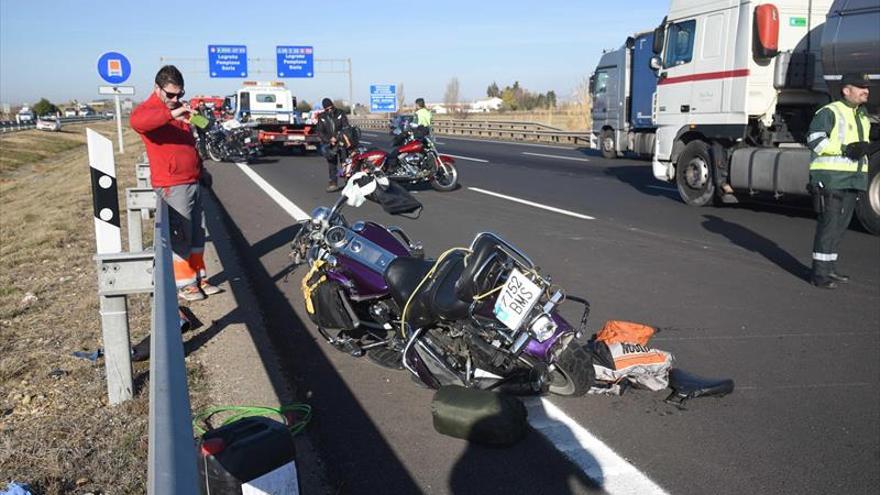 Aragón encadena 3 años con más muertos en carretera y va a peor