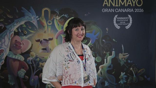 Rocío Benqvent, el pasado viernes, en el Festival Animayo.