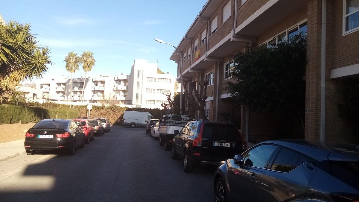 Imagen del barrio en el que se están registrando los robos en Burriana.