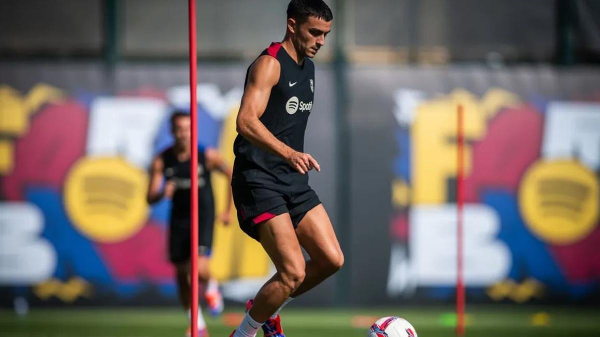 Pedri ya se entrena con el resto de compañeros en el FC Barcelona