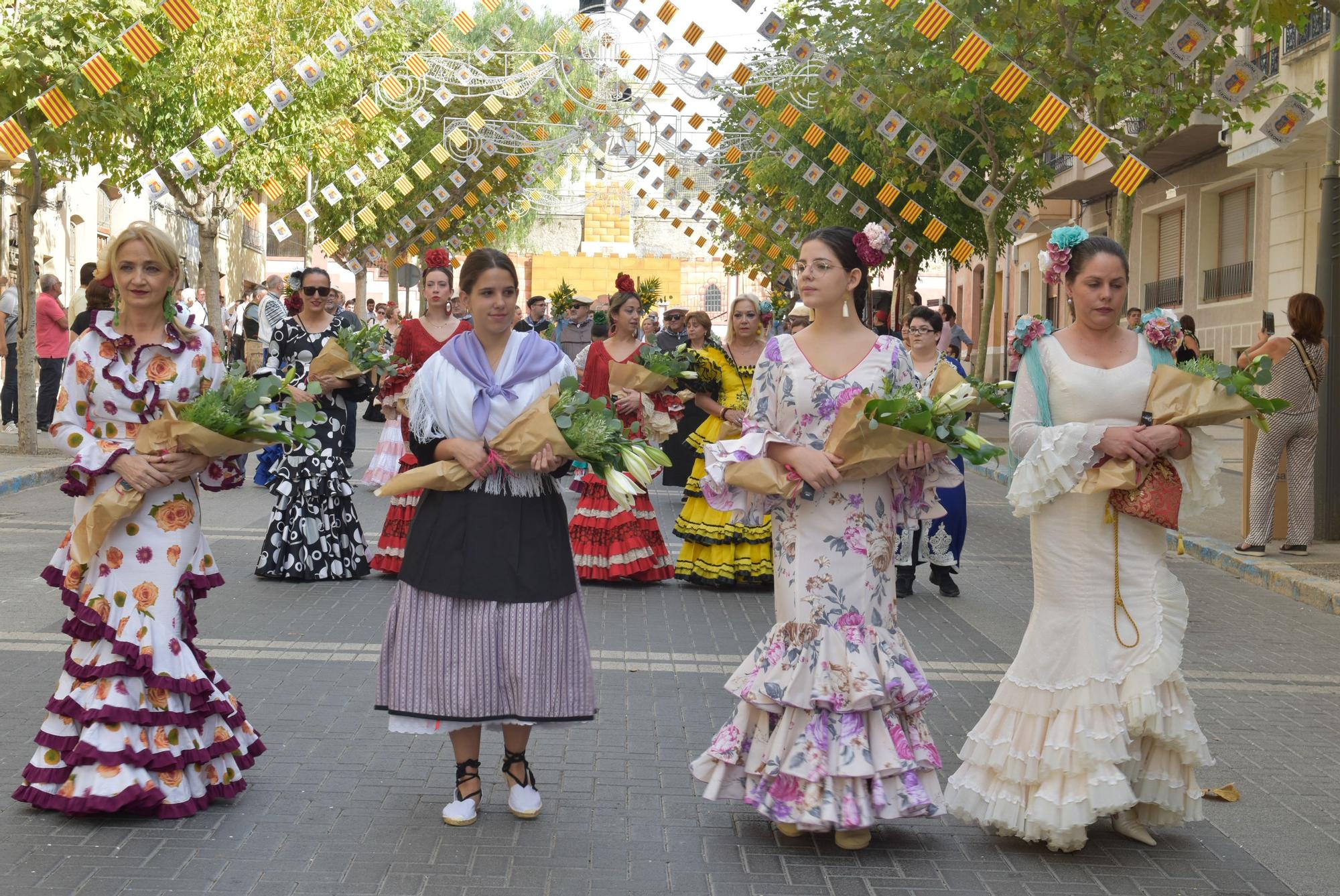 Ofrenda de Flores de las Fiestas de los Heladeros de Xixona