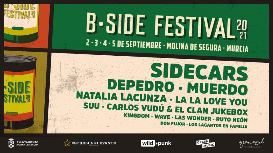 Te llevamos gratis a los conciertos del B-Side Festival de Molina de Segura