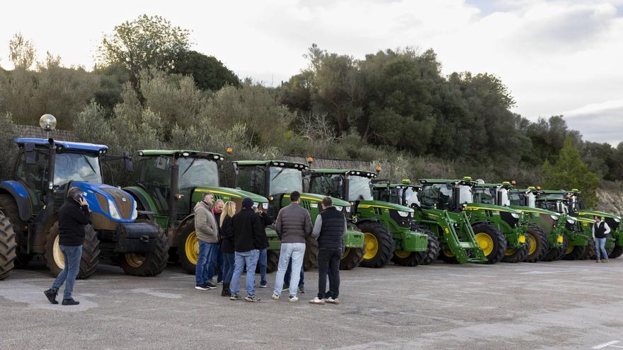 Tractorada en Mallorca: los agricultores exigen una PAC fuerte, frenar Mercosur y compensar la insularidad