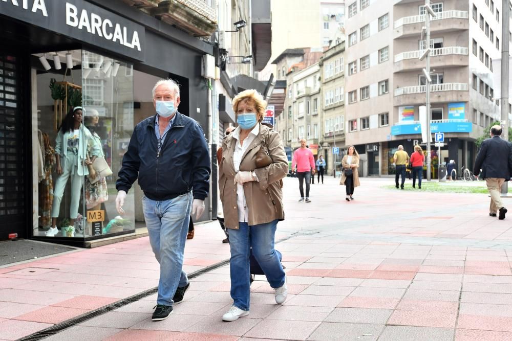 Pontevedra sale del largo letargo del confinamiento