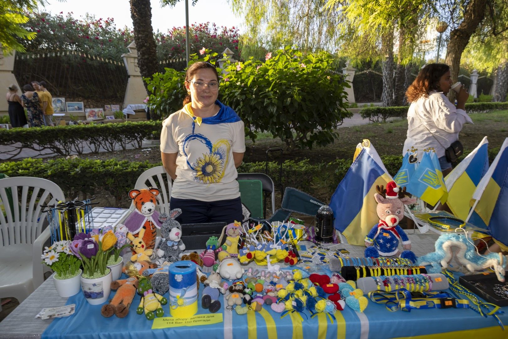Celebración del aniversario de la independencia de Ucrania en las calles de Torrevieja y el Parque de las Naciones