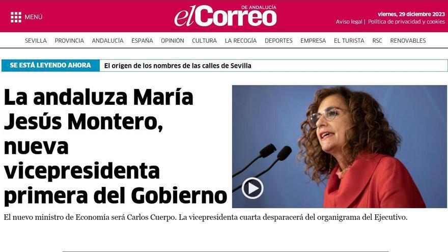 Verlagsgruppe der Mallorca Zeitung kauft &quot;El Correo de Andalucía&quot;