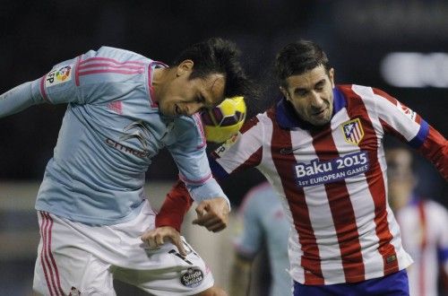 Imágenes del partido entre Celta y Atlético