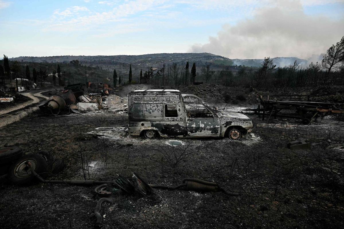 Devastador incendio en el suroeste de Francia