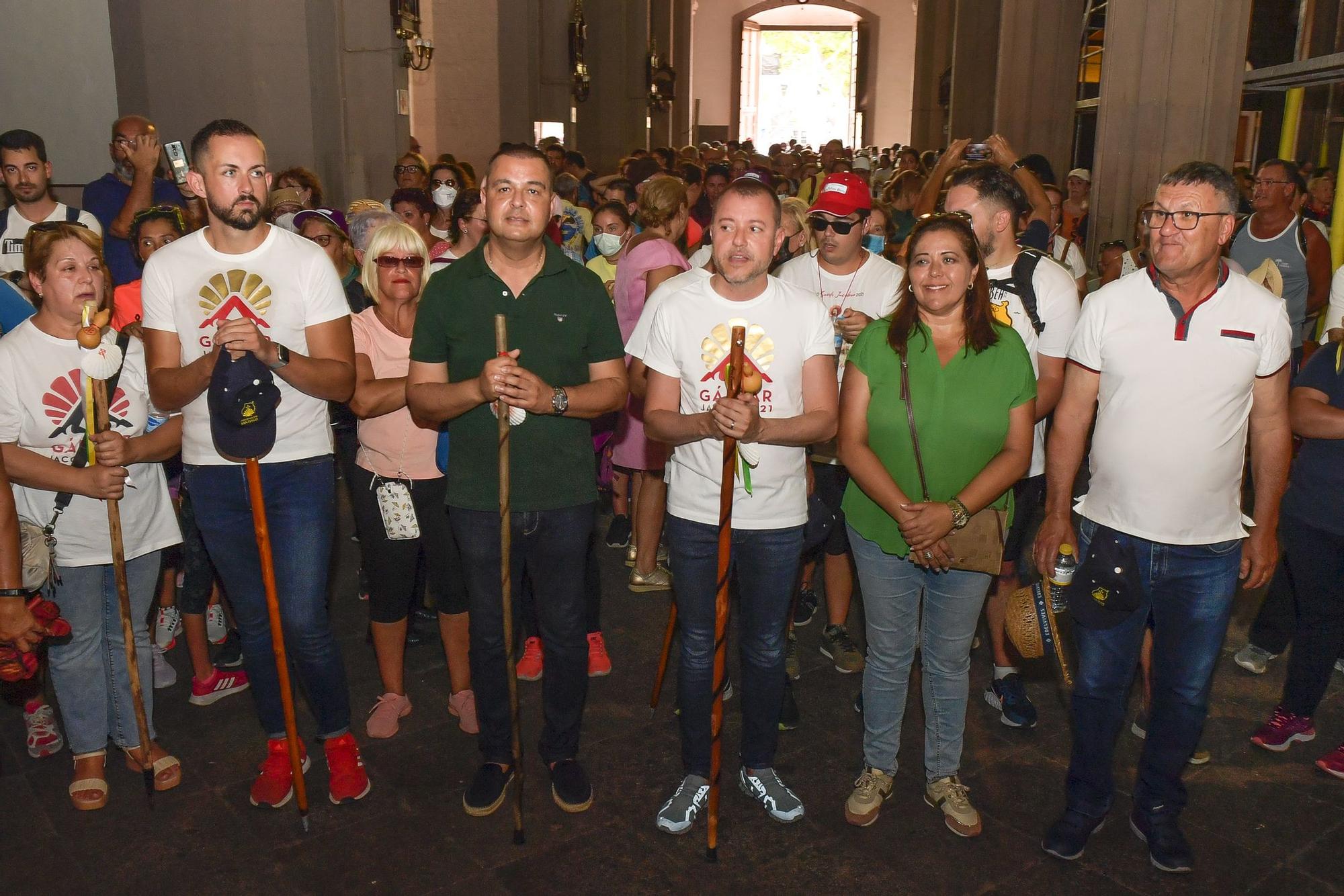 Peregrinación por Santiago de Gáldar