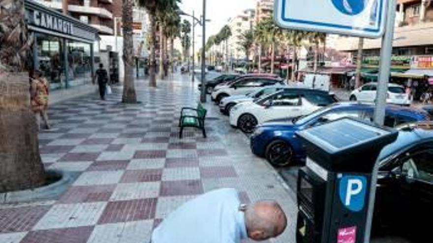 La zona azul se ampliará en Benidorm.