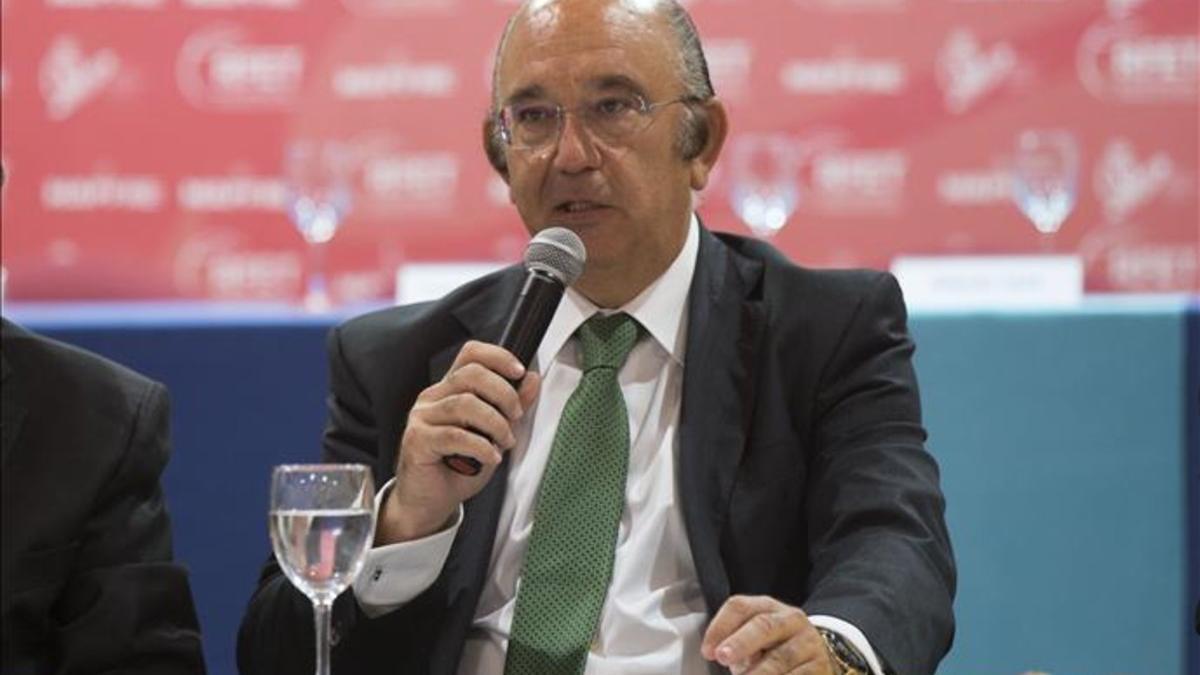 Miguel Díaz, presidente de la Federación Española de Tenis