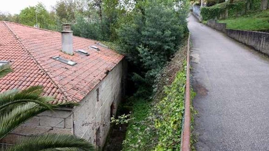 Imagen en la que se aprecia la altura existente en la zona.  // Muñiz