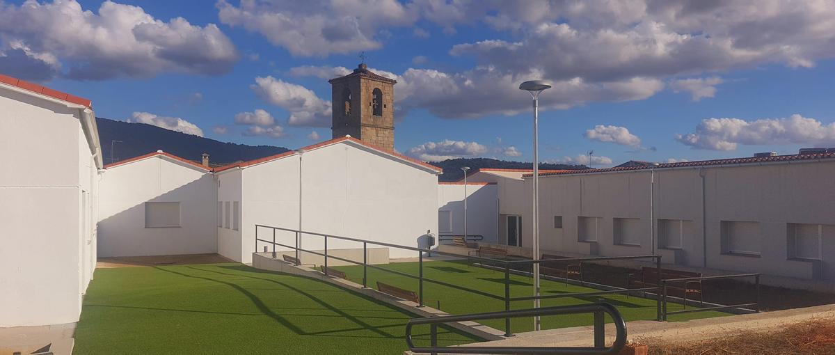Una imagen del proyecto de obras de la residencia de Oliva de Plasencia.