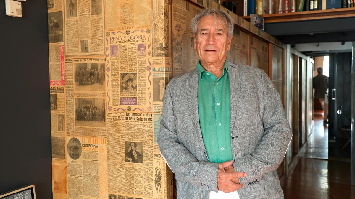 Fernando Franco, en su casa.