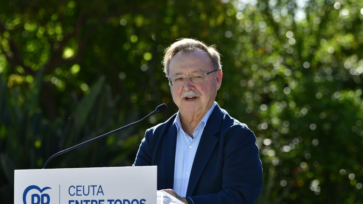 El presidente de Ceuta, Juan Jesús Vivas.