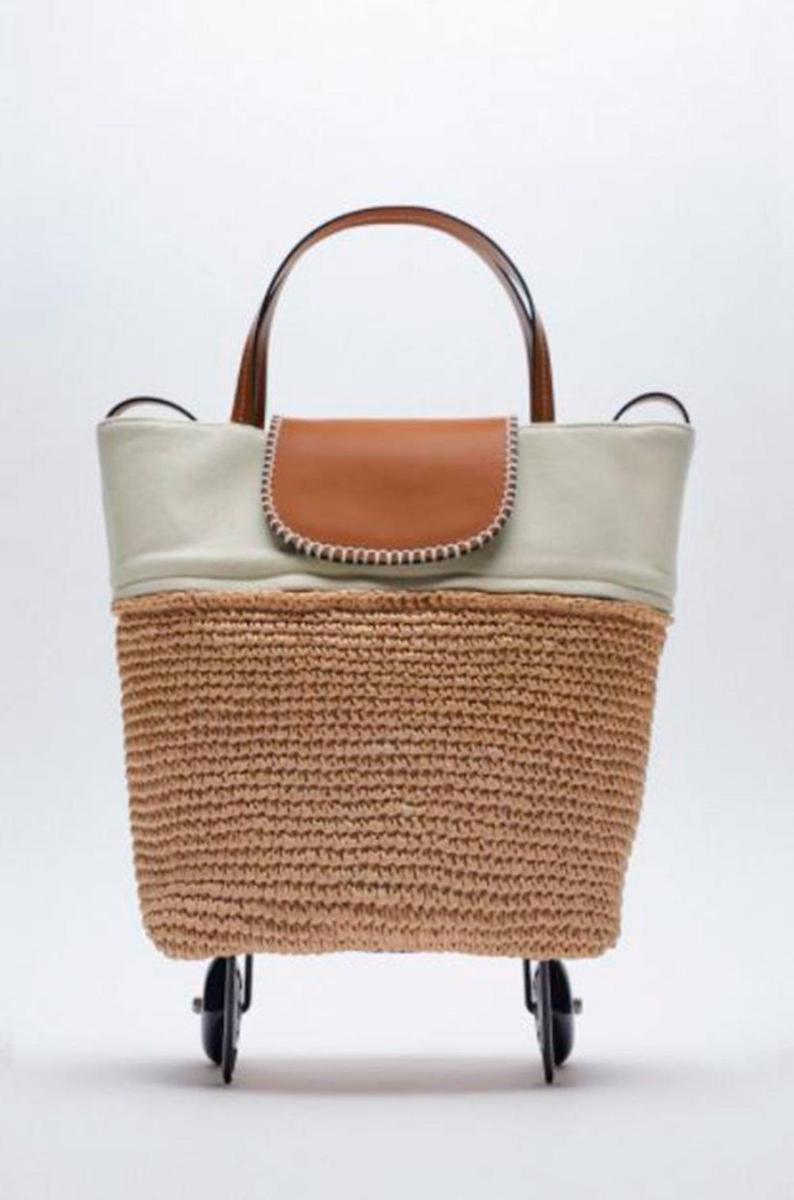 Shopper carro compra de Zara (precio: 39,95 euros)
