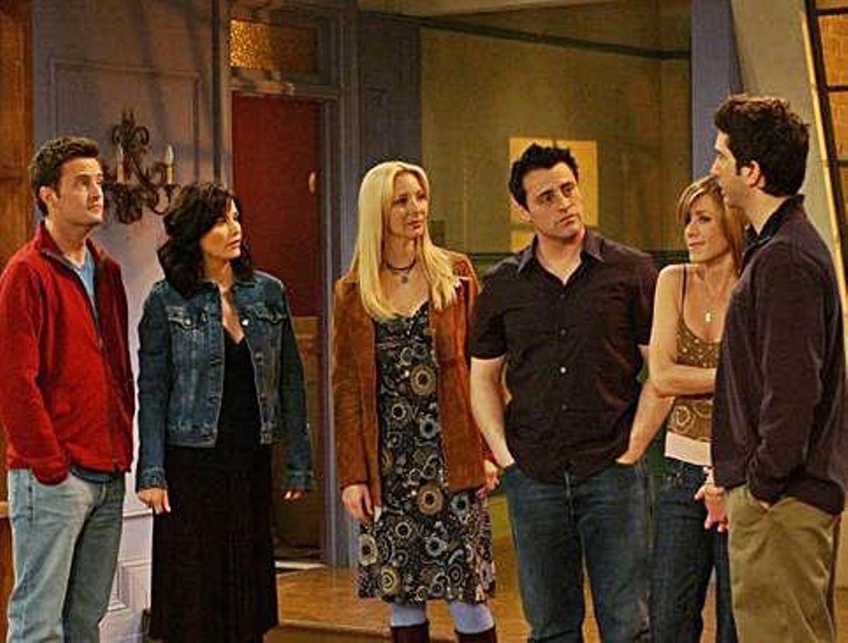 Fotograma de la serie 'Friends'.