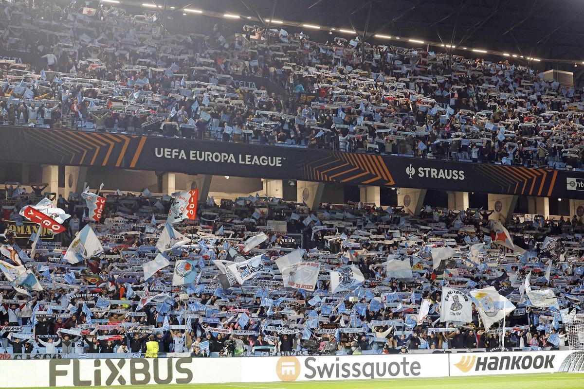 Balaídos vive otra gran noche europea: las mejores fotos del Celta-PAOK