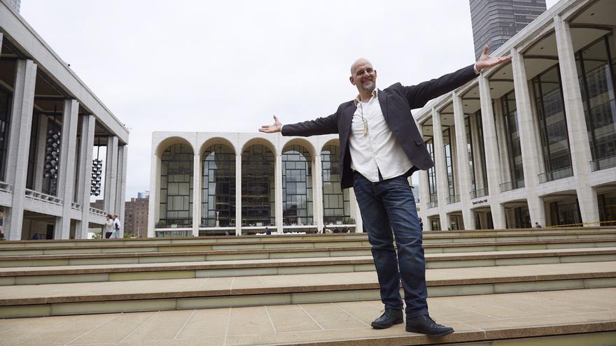 El barítono Juan Jesús Rodríguez en la Ópera de Nueva York. / El Correo