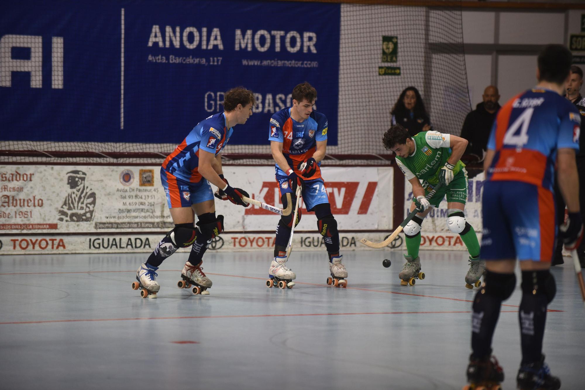 Les millors imatges de l'Igualada Rigat-Parlem Calafell de l'OK Lliga masculina