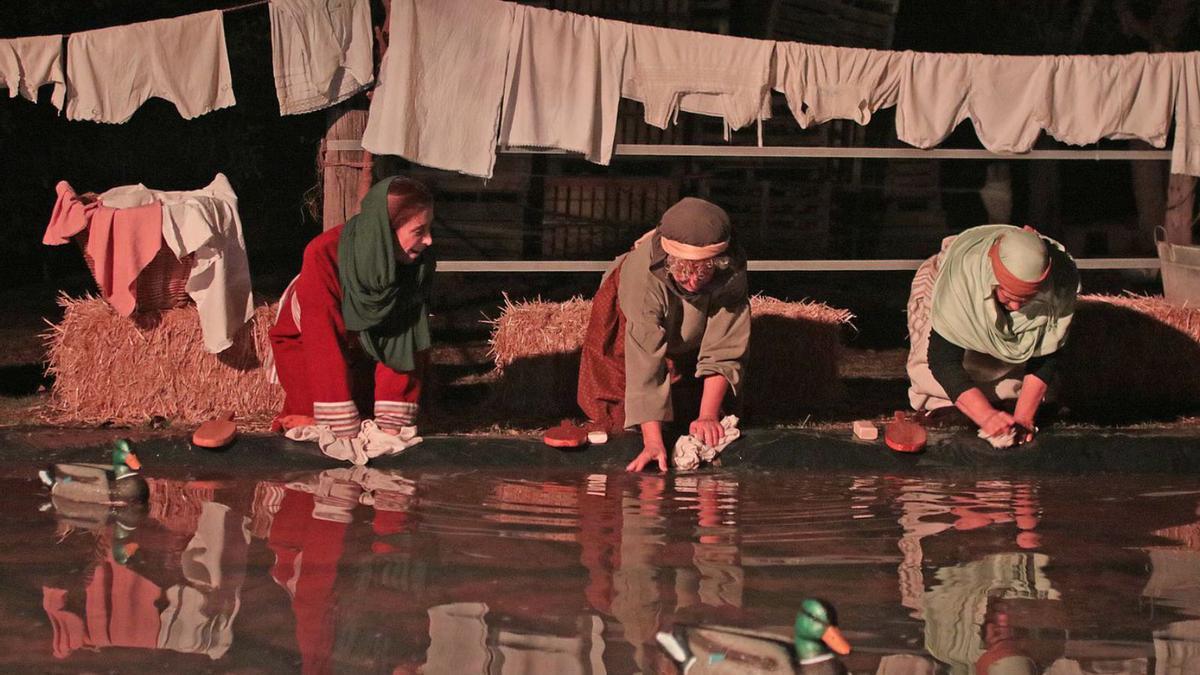 L’espectacle nadalenc reprodueix la vida quotidiana en un poble de Galilea de fa 2000 anys | ARXIU/JORDI BIEL