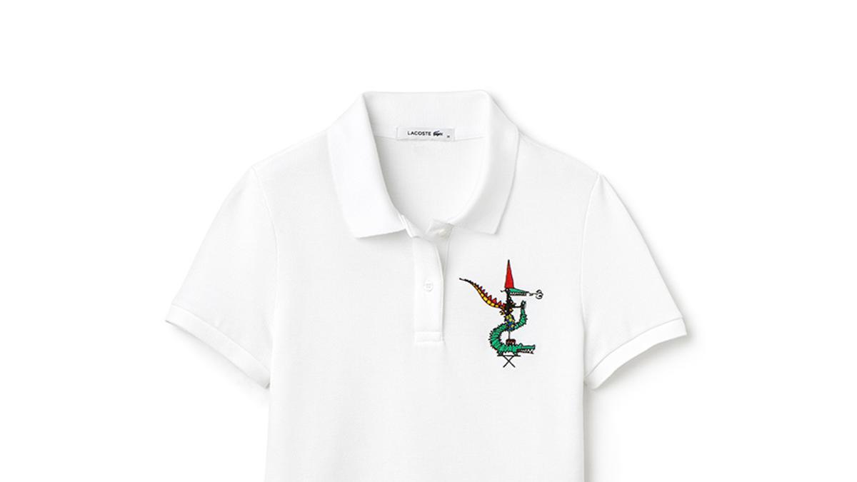 Camiseta Lacoste con el nuevo logo de Jean Paul Goude