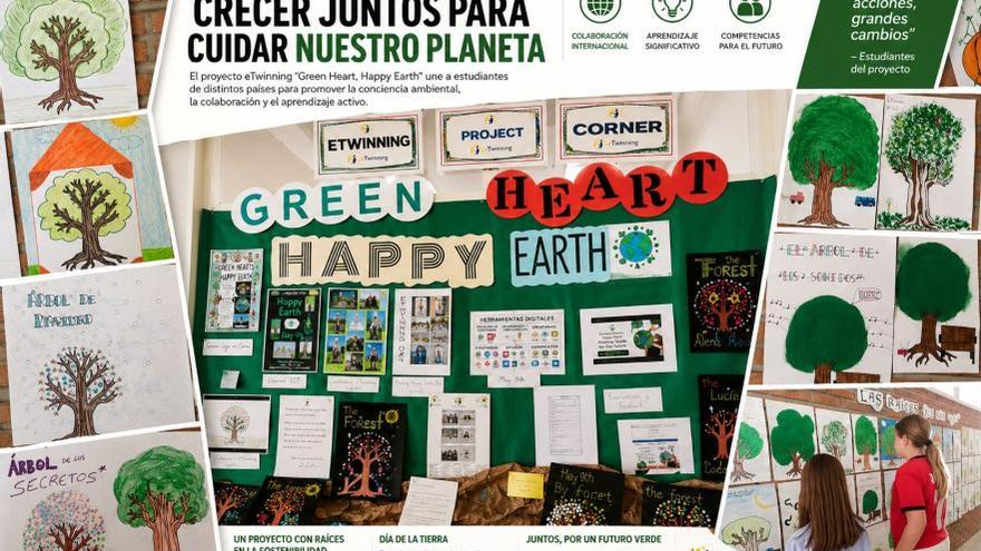 El CEIP Virgen de Guadalupe lleva a cabo el proyecto eTwinning ‘Green Heart, Happy Earth’ para proteger la naturaleza
