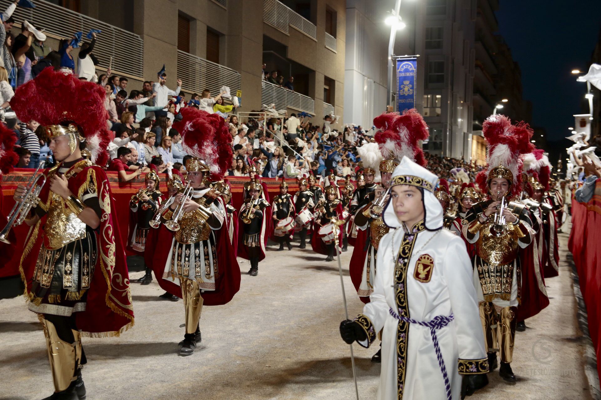 Procesión Viernes de Dolores en Lorca