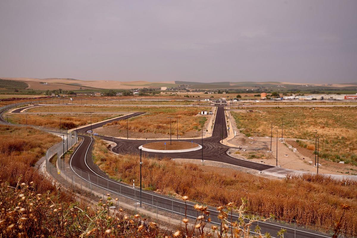 Terrenos de la Base Logística del Ejercito de Tierra en La Rinconada, donde se construirán edificios licitados en 2025..