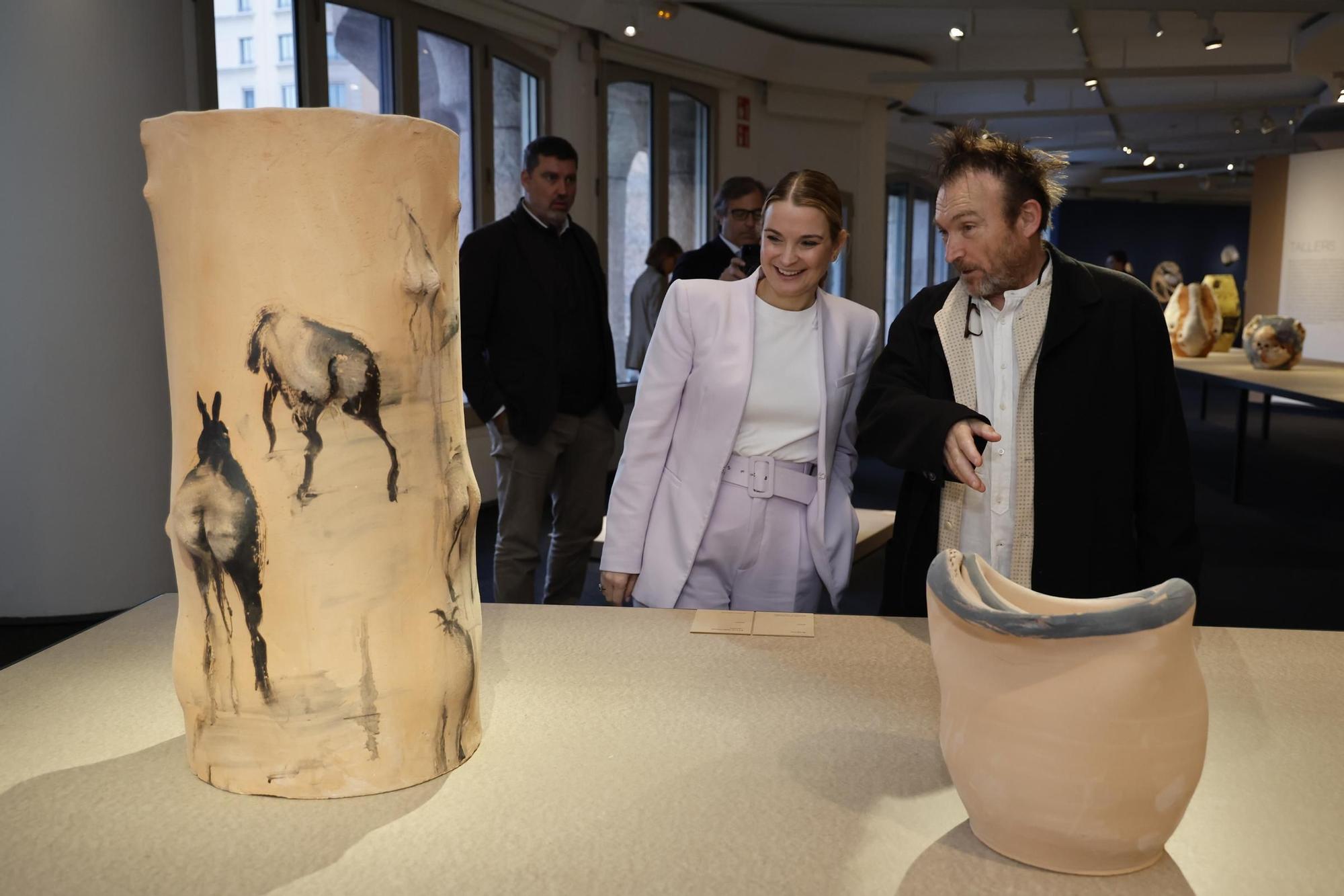 Miquel Barceló expone su obra cerámica en La Pedrera de Barcelona