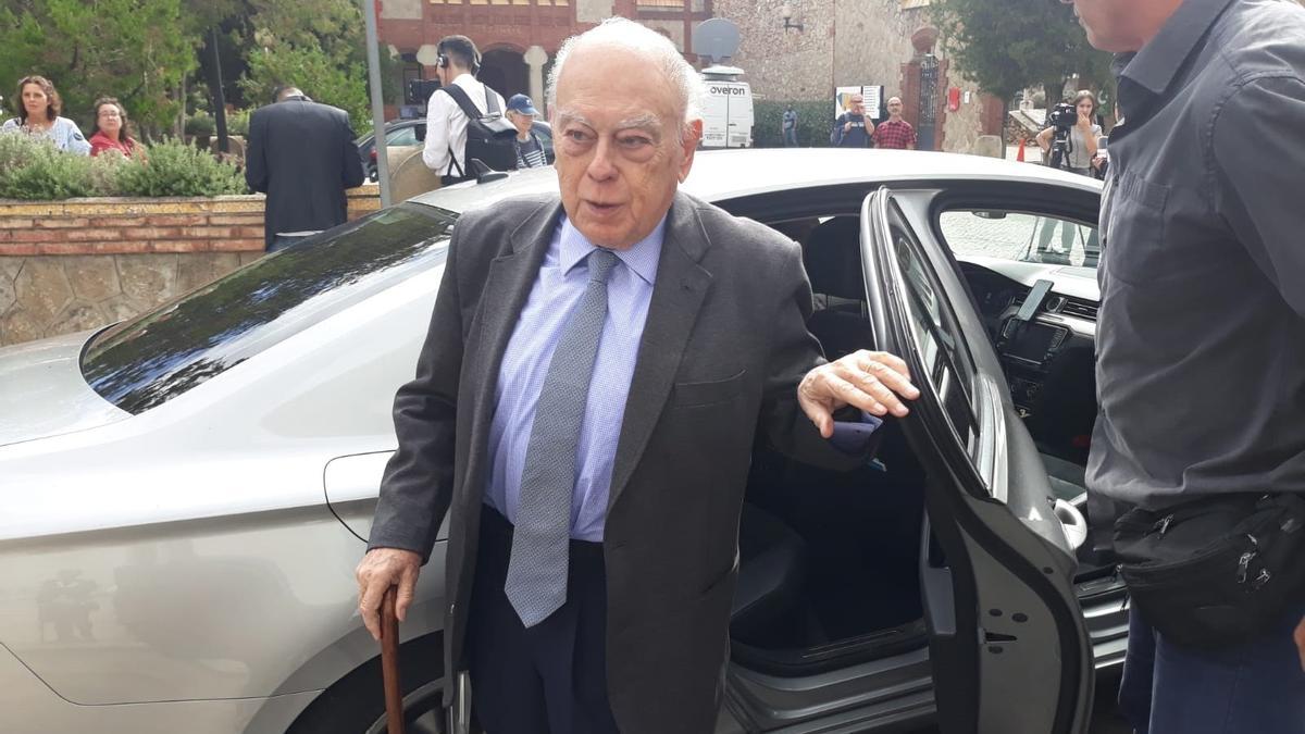 Jordi Pujol en una aparición pública antes de la pandemia