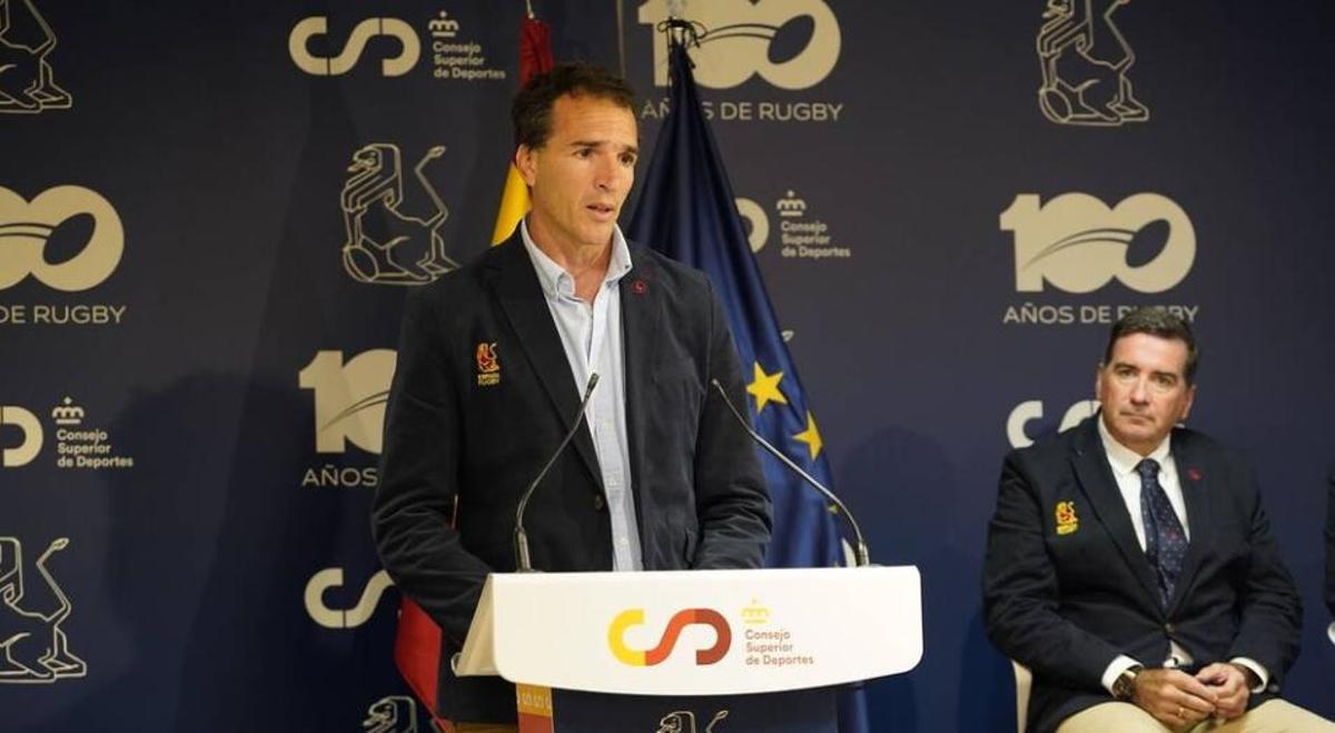 El argentino Pablo Bouza, seleccionador español de rugby